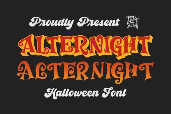 Alternight Font for Bold Branding and Halloween-Themed Designs