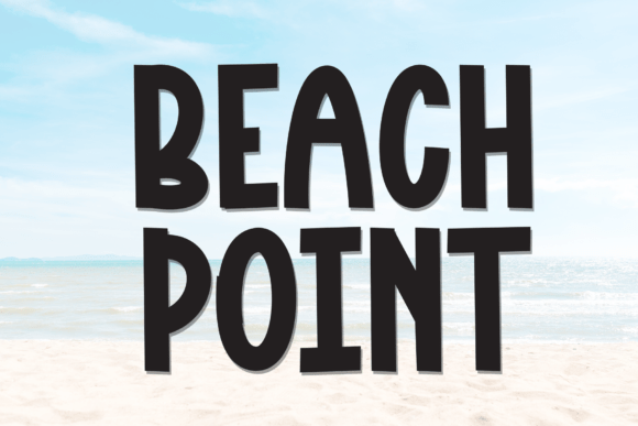 Beach Point Font for Professional Branding and Design