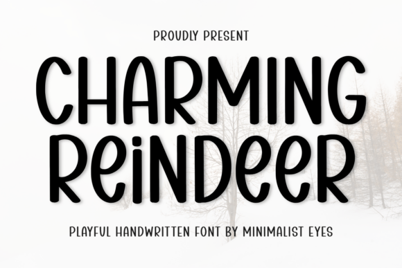 Charming Reindeer Font for a Friendlier Brand Look