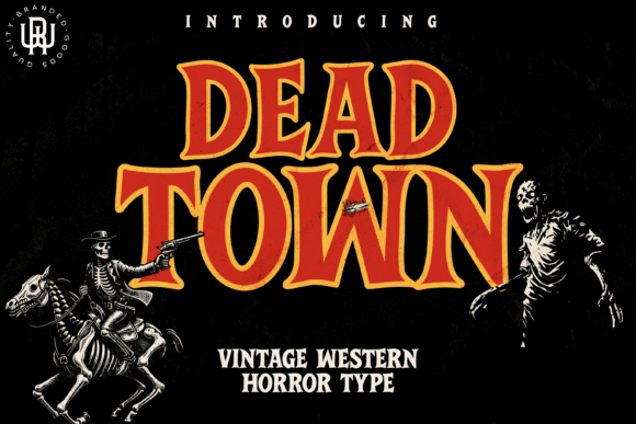 Dead Town: A Bold Font for a Memorable Brand Look