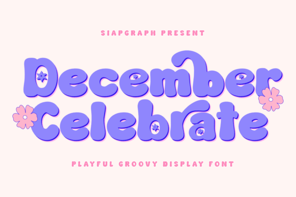 December Celebrate Font for Vintage Flair in Web Design