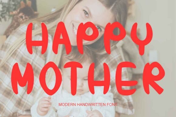Happy Mother: A Playful Font for Modern Branding Projects