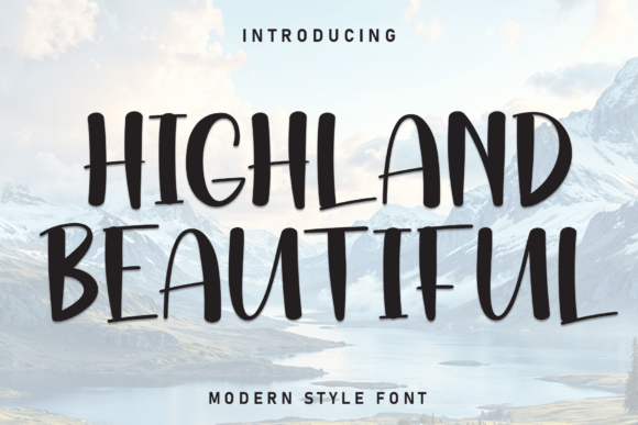 Highland Beautiful for a Polished and Playful Brand Look