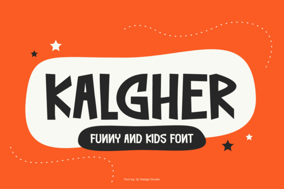 Kalgher: A Playful Font for Creative Makers