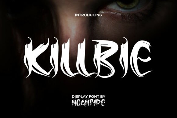 Killbie Font for Haunting Web Design Projects