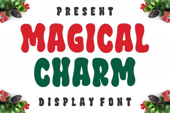 Magical Charm: A Playful Font for Festive Branding