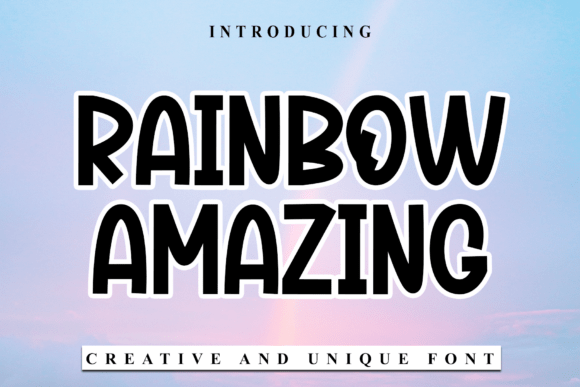 Rainbow Amazing for Modern Web Typography